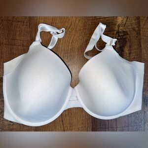 Warner's Classic White Underwire Bra